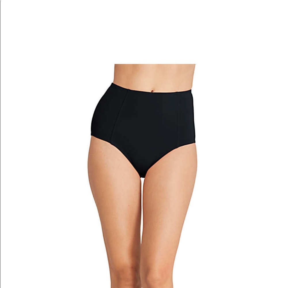 Land’s End Tummy Control Bikini Bottoms Size 10